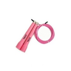 TKFIT 크로스핏복싱 스피드 선수용 와이어줄넘기, 핑크