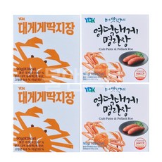 대게 게딱지장 90g 2개 + 영덕대게 명란장 90g 2개 (총4개), 4개