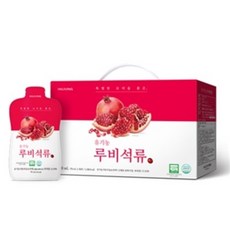 새콤달콤 진한 맛과 풍미가 가득 여성건강을 위한 최적의 유기농 루비 석류