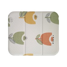 HOME DECO 휴대용 접이식 방석, UH 플라워 접이식 방석