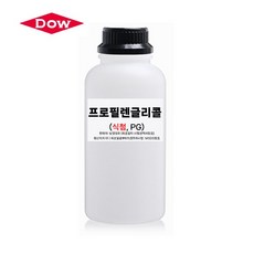 프로필렌글리콜 1KG 식품첨가물 PG (다우 SK 선택), 2)프로필렌글리콜1kg(다우), 1개 - propyleneglycol