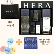 헤라 옴므 베이직 기획 (스킨 125ml+40ml+ 로션 110ml+ 20ml) + 클렌징 폼 5ml, 1개 - 헤라옴므베이직