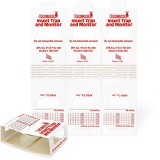 Catchmaster Spider Traps 캐치마스터 스파이더 트랩 거미 집거미 퇴치 제거 약 퇴치제 살충제 3개 10장, 1개