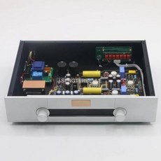HiFi 원격 버전 튜브 프리앰프 스테레오 프리앰프 CAT SL-1 회로 기반 4 웨이 오디오 입력, 02 With tubes 02 115 V