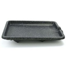 유니팡 코팅력이 뛰어나 쉽게 타지 않는 불가스불판용 고기불판 41.5x30cm 1p E-508680, 1개