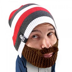 [Beard Head] 수염 머리 수염 순양함 비니 브라운 한 사이즈