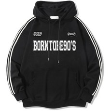 본티셔츠 일루소 기모 소매 투라인 본90S 후드티