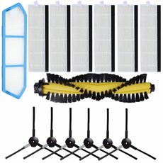 로봇 진공 사이드 브러시 Hepa 필터 쉬운 집 RVC 5000 진공 청소기 예비 부품 브러쉬 청소 천, 09 as this picture show, 1개