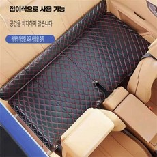 자동차 차량용 접이식 뒷좌석 뒷자리 매트리스 차박, 1개