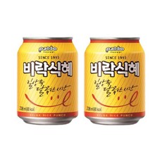 팔도 밥알없는 비락 식혜, 238ml, 72개