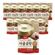 양반 한우 사골곰탕 즉석국, 460g, 12개