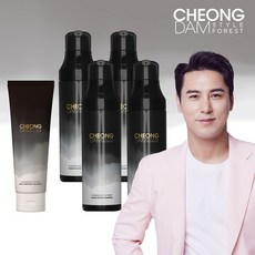 청담스타일 포레스트 블랙체인지 염색샴푸 기본패키지, 흑갈색