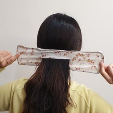 똥머리머리띠도트