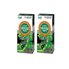 [베지밀] 담백한 에이 검은콩 두유 190ml x 32팩, 32개