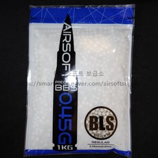 0.45g BLS 정밀 비비탄 BB탄 중량탄 (화이트) 1kg 약2222발 Precision BBs White 1kg