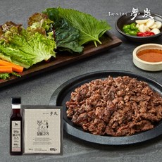 (정가49900원/24년08월까지) 몽탄 짚불고기 180g 6팩+불고기소스, 단품:단품