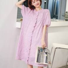 몽드엘 반팔 여성 순면잠옷 홈웨어