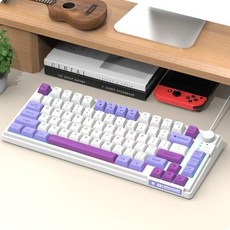K81 게임용 기계식 키보드 유선 RGB 스왑 게이머 사무실 컴퓨터 노트북 신, 한개옵션2, 한개옵션1, 01 B