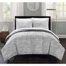  Chic 홈 Alligator 3-Pc Queen Comforter 세트 1475018 