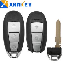 XNRKEY 23 버튼 원격 자동차 키 쉘 포브 스즈키 스위프트 SX4 비타라 20102016 TS007TS008 스마트 키 케이스 작은 키 커버, 4)3 Buttons M, 1개
