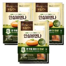 CJ 더건강한 안심비엔나, 6개, 200g