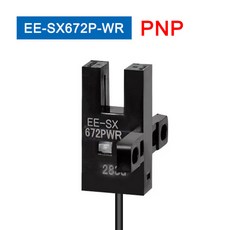 광전 스위치 U형 센서 1m 케이블 EE-SX672-WR 671 670A 3 SX674P-WR 근접 NPN PNP, 1개 - ee-sx674p