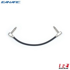 카나레 L-2T2S 이펙터 패치케이블 검정색-검정 50cm CRP-BLK-50B