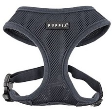[해외직구]PUPPIA International Puppia Basic Soft Harness by Gray Grey