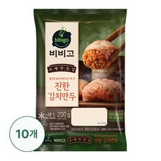 비비고 수제진한김치만두 200Gx10개, 200g, 10개