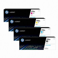 HP 정품 프린터토너 NO 416A 4색세트 W2040A W2041A W2042A W2043A SET