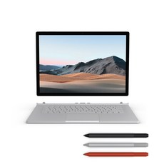 마이크로소프트 2020 Surface Book3 13.5 + 서피스펜 번들 패키지, 플래티넘, 코어i7, 256GB, 16GB, WIN10 Home, SKW-00019