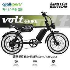 2023 퀄리스포츠 볼트B 48V 500W 20Ah e-BIKE 전기자전거 자토바이 예약가능