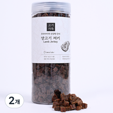 제로랩스 강아지 대용량 고기가득 져키 1kg, 양고기, 2개