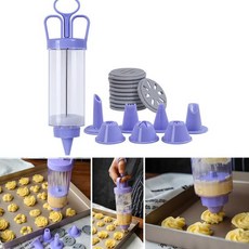크림 파이핑 주사기 컵케이크 충전 인젝터 페이스트리 압출기 노즐 DIY 퐁당 주방 베이킹 도구