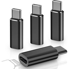 Meenova2팩 30W USB C라이트닝 어댑터 타입 C8핀 컨버터 안드로이드아이폰 아이폰 14 13 12 Pro Max용 라이트닝 호환 실리콘 슬리브 케이블 스트랩 포함, USB-C