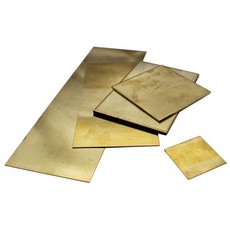 YOKNTECH1pc Brass Plate Sheet Shim Belt Pad 0.1mm 0.2mm 0.3mm 0.4mm 0.5mm 0.6mm 0.8mm 1mm 1.5mm 2m, 0.1x100x100mm 1pc