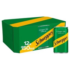 Schweppes Canada Dry Ginger Ale 슈웹스 캐나다 드라이 진저 알레 150ml 12개입 1개