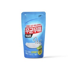 피죤 무균무때 욕실 물때 강력 제거 리필 욕실 청소 세정제 소확행몰, 1개, 300ml