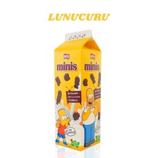 알루이 미니더심슨 코코아 캐릭터 시리얼 과자, 275g, 1개