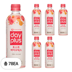 농심 데이플러스 포스트바이오틱스, 500ml, 78개