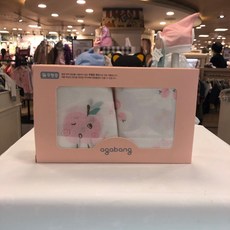 아가방 피치손수건SET 부드러운 아가손수건예요 두가지 디자인이 다섯장씩 들어가 있습니다