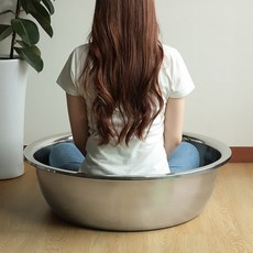 김장하는날 대형 스텐대야 43cm 48cm 58cm, 김장하는날 대야48cm, 1개