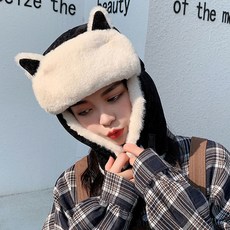 뽀글이자석군밤모자