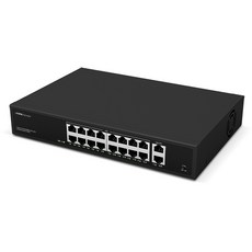 ipTIME PoE16002 기가 16포트 풀PoE 2Uplink 스위칭 허브