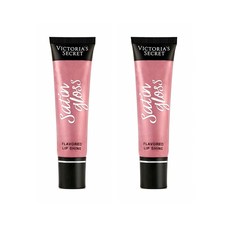 빅토리아 시크릿 새틴 립 글로즈 베리 플래시 2팩 Victoria's Secret Women's Satin Gloss Beauty Rush Lip