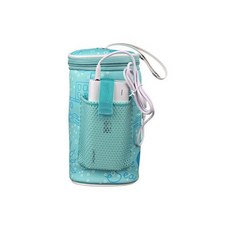휴대용 보틀 워머 야외 병 가방 자동차 USB 난방 스마트 온열 우유 도구 커버 절연 온도 조절기 피드 신생아용 181910, as photo, 1개