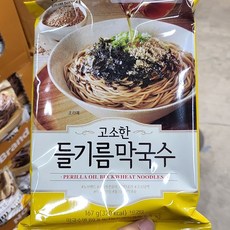 한일식품 고소한 들기름막국수 167g, 1개
