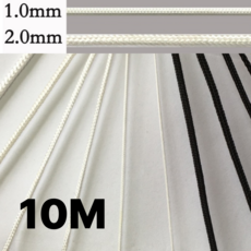 블라인드 줄 버티컬 커튼 모기장 로프 교체 손잡이 끈1mm 2mm 3mm 나일론 1mm 흰색 10미터