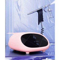 에어브러쉬 수분 공급 피부샵 미용 업소용 주입기, 상세페이지 참고, 핑크뷰티살롱디럭스모델