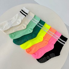 로라벨 라넬 필라테스 양말 요가양말 니삭스 롱삭스 논슬립 미끄럼방지 삭스